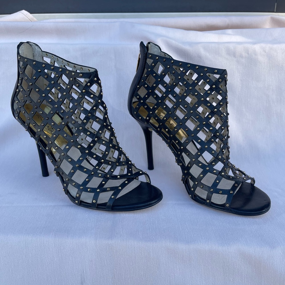 Michael Kors studded heels, size 7